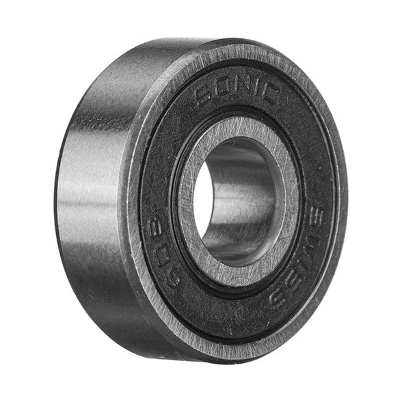 Sonic Swiss Skate Bearings Black 608 8mm - Lucky Skates