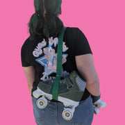 Strap N Go Roller Skate Strap Glitter - Lucky Skates