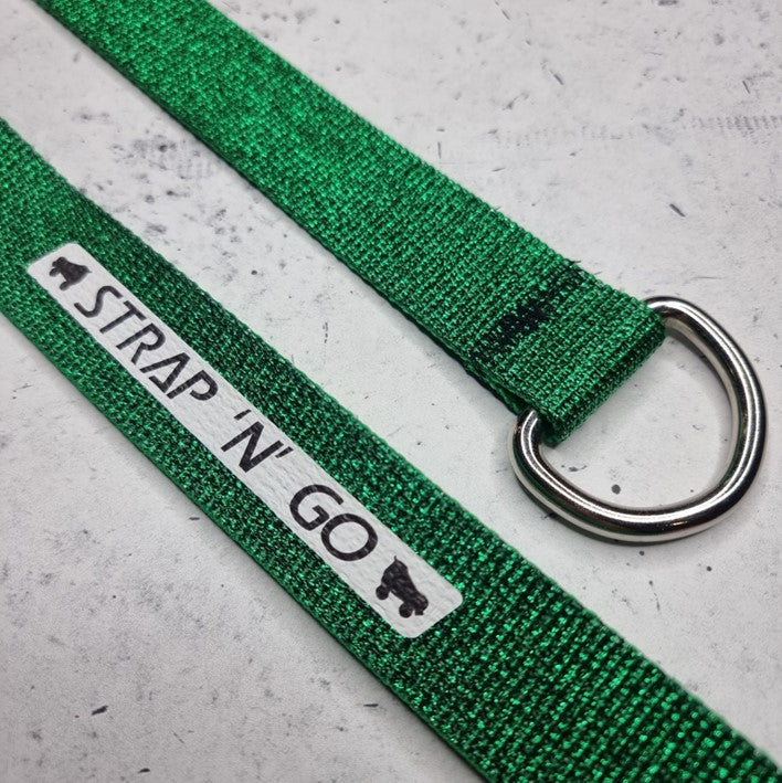 Strap N Go Roller Skate Strap Glitter - Lucky Skates