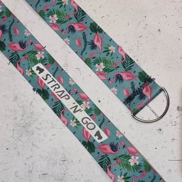 Strap N Go Wide Roller Skate Skate Strap Pattern - Lucky Skates