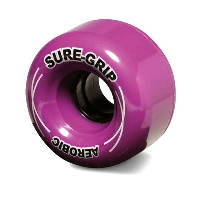 Sure-Grip Aerobic Hybrid Roller Skate Wheels - 8 Pack - Lucky Skates