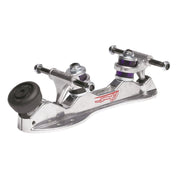 Sure-Grip Avanti Aluminium Roller Skate Plate Chrome Silver - Lucky Skates