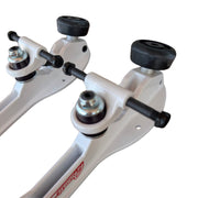 Sure-Grip Avanti Magnesium White Roller Skate Plate - Lucky Skates