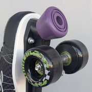 Sure-Grip Purple Bullseye Roller Skate Toe Stops - Bolt On - Lucky Skates