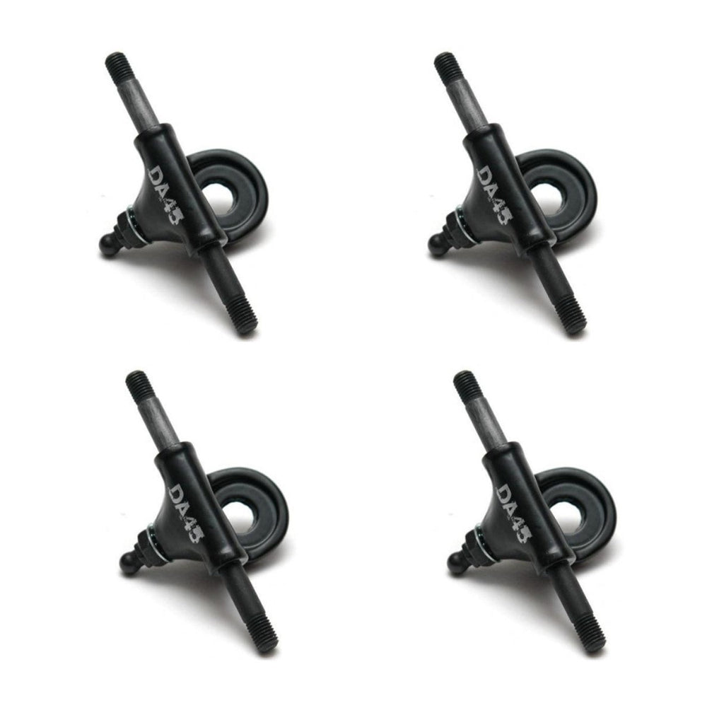 Sure-Grip DA45 8mm Roller Skate Black Trucks 8mm - 4 Pack - Lucky Skates