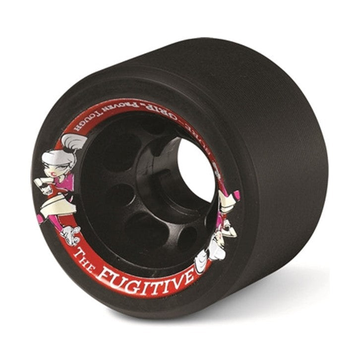 Sure-Grip Fugitive Roller Skate Indoor Wheels Black 62mm 82a - Lucky Skates