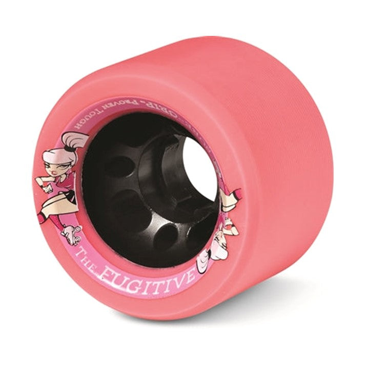 Sure-Grip Fugitive Roller Skate Indoor Wheels Pink 62mm 82a - Lucky Skates