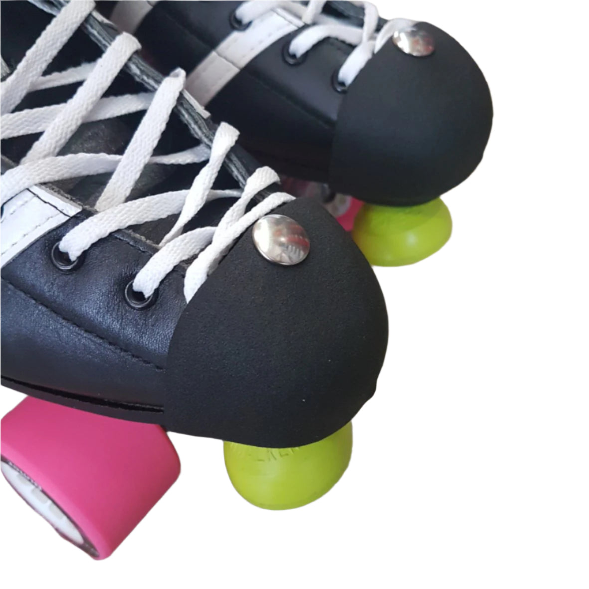 Sure-Grip Jammer Roller Skate Toe Cap Snouts Black - Lucky Skates