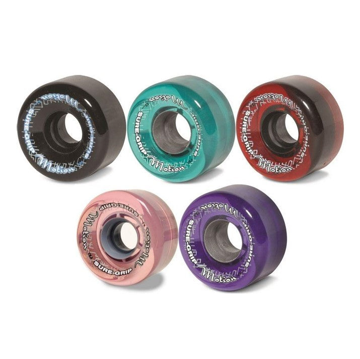 Sure-Grip Motion Outdoor Roller Skate Wheels - 8 Pack - Lucky Skates