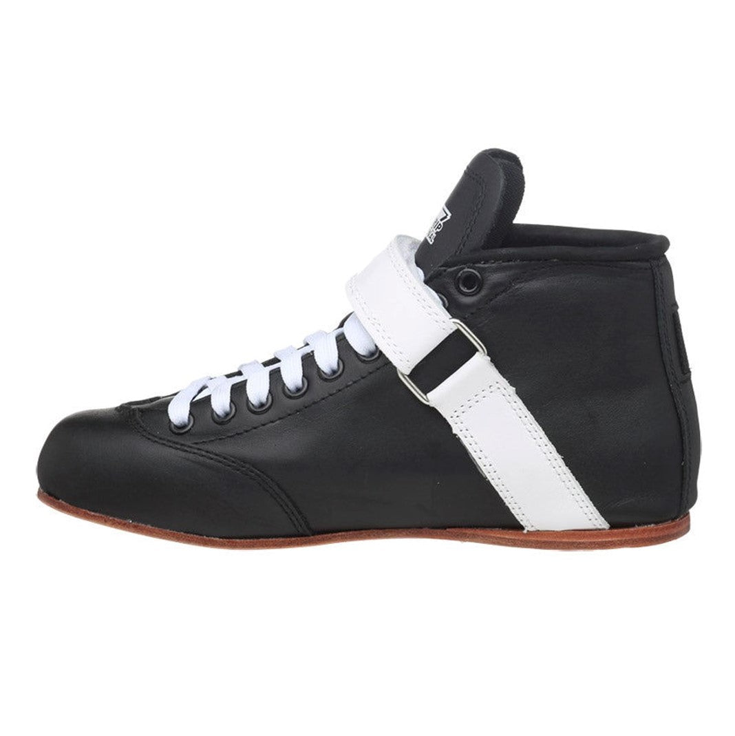 Sure-Grip Phoenix Leather Rolller Skate Boots Black - Lucky Skates
