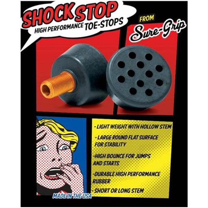 Sure-Grip Shock Stop Toe Stops - Lucky Skates