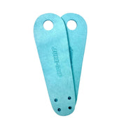Sure-Grip Boardwalk Pastel Quad Roller Skate Leather Suede Toe Guards Light Blue - Lucky Skates