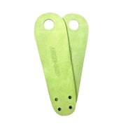 Sure-Grip Boardwalk Pastel Quad Roller Skate Leather Suede Toe Guards Light Green - Lucky Skates