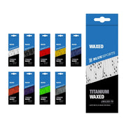 Titanium Waxed Hockey Skate Laces 120" (305cm) - Lucky Skates