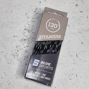 Titanium Waxed Laces 120" (305cm) - Lucky Skates