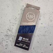 Titanium Waxed Laces 120" (305cm) - Lucky Skates