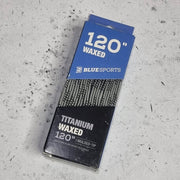 Titanium Waxed Laces 120" (305cm) - Lucky Skates