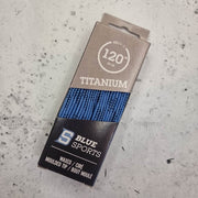 Titanium Waxed Laces 120" (305cm) - Lucky Skates