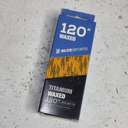 Titanium Waxed Laces 120" (305cm) - Lucky Skates