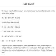 Triple 8 BashGuard Padded Top Size Chart - Lucky Skates