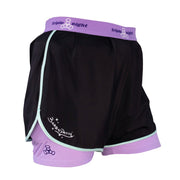 Triple 8 Barbie Patin Purple Skate Impact Bumsavers Shorts, skateboarding padded shorts, bike riding padded shorts, bmx padded shorts, Inline skating padded shorts, roller skating padded shorts, roller derby padded shorts, snowboarding padded shorts - Lucky Skates 