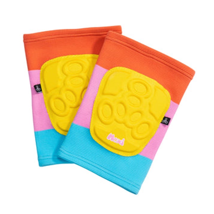 Moxi Edition Covert Moxi Elbow Pads Pink, Blue, Yellow, Orange - Lucky Skates