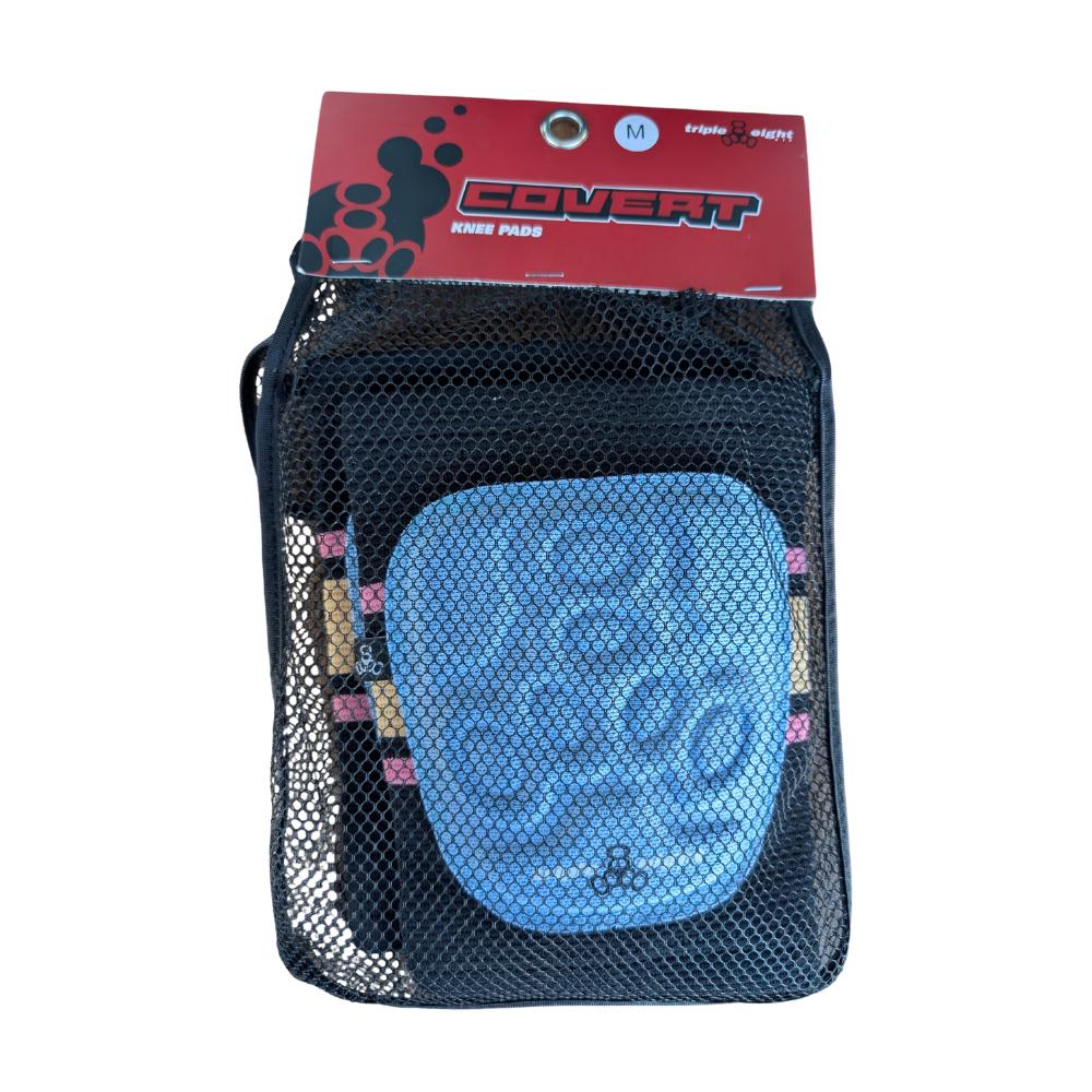 Triple 8 Sunset Covert Knee Pads Blue - Lucky Skates