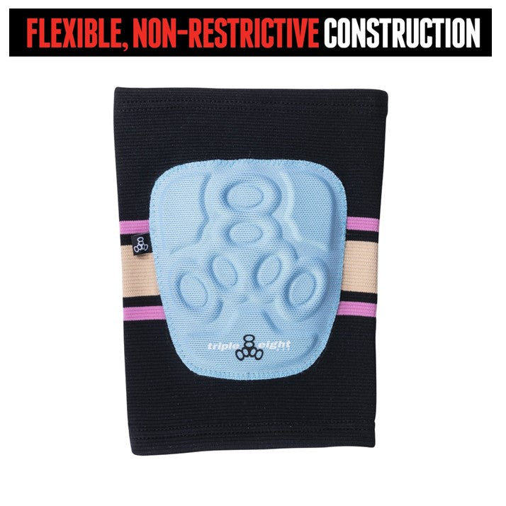 Triple 8 Sunset Covert Knee Pads Blue - Lucky Skates