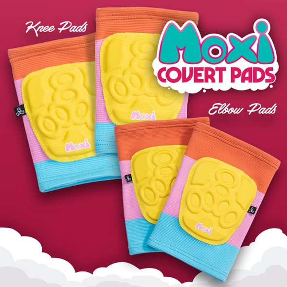 Moxi Edition Covert Moxi Elbow Pads and Knee Pads - Lucky Skates