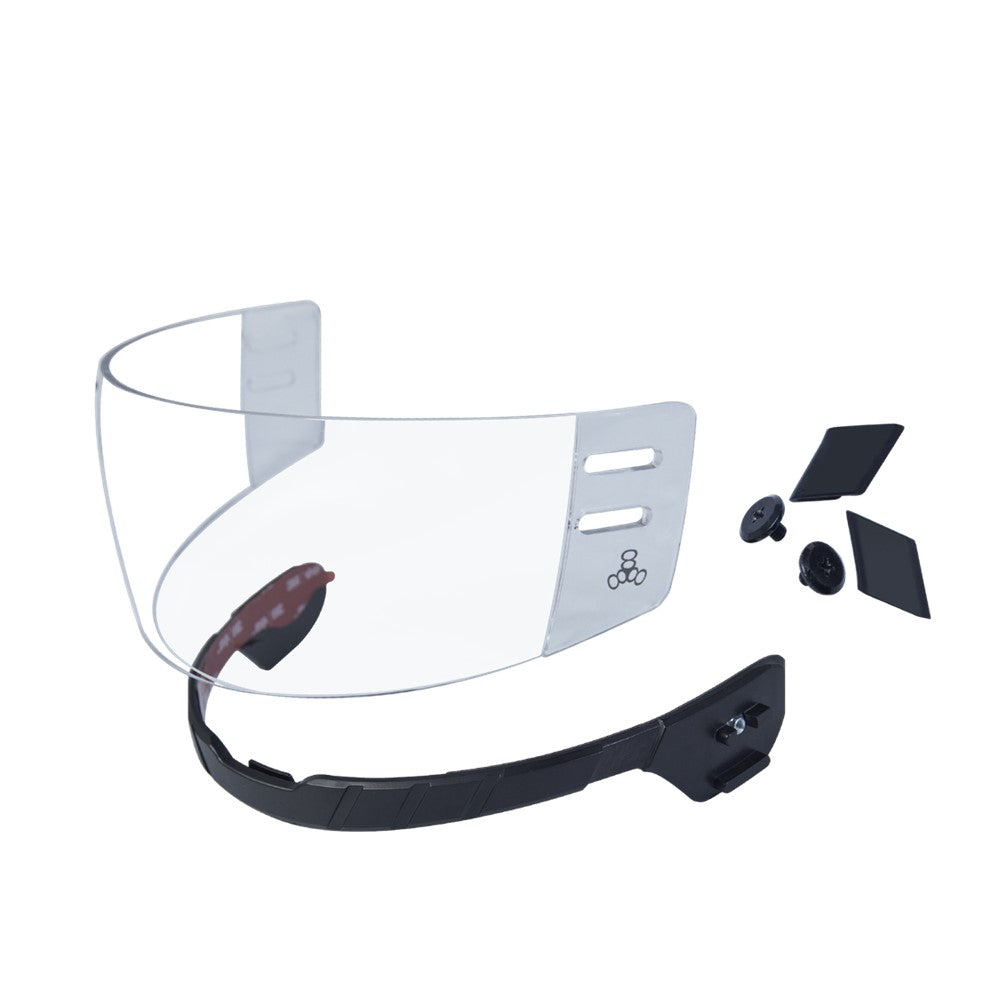 Triple 8 Deep Cover Skate Helmet Visor Crown Kit - Lucky Skates