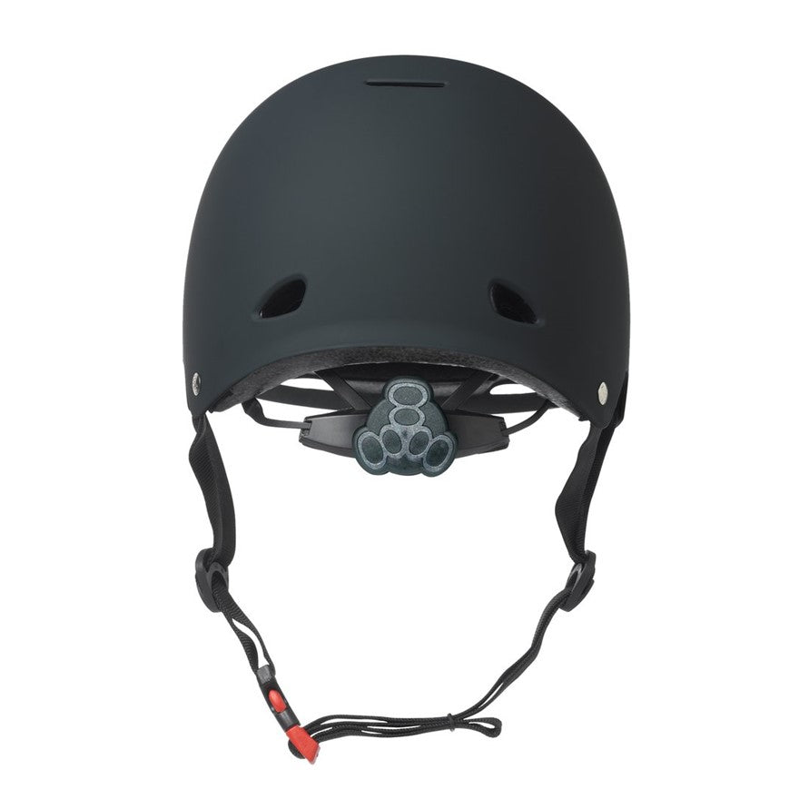 Triple 8 Gotham MIPS Skate Helmet Black Rubber SS - Certified - Lucky Skates