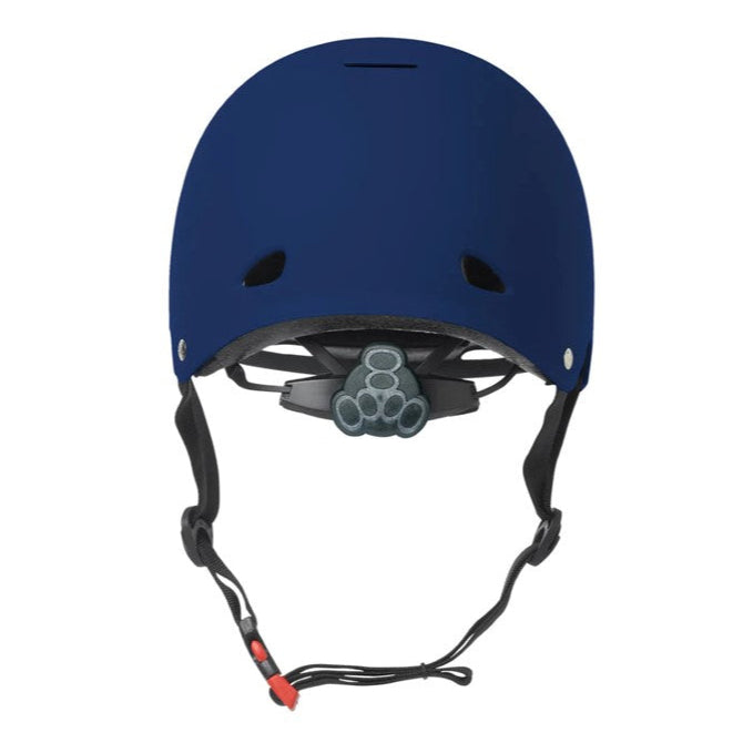 Triple 8 Gotham MIPS Skate Helmet Blue Rubber SS - Certified - Lucky Skates