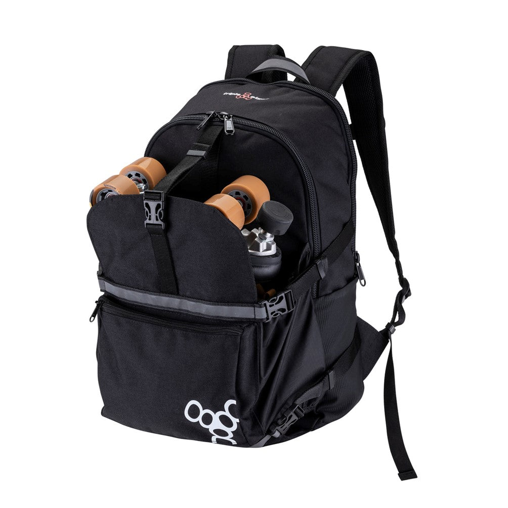 Triple 8 Quad25 Roller Skate Backpack Bag Black - Lucky Skates