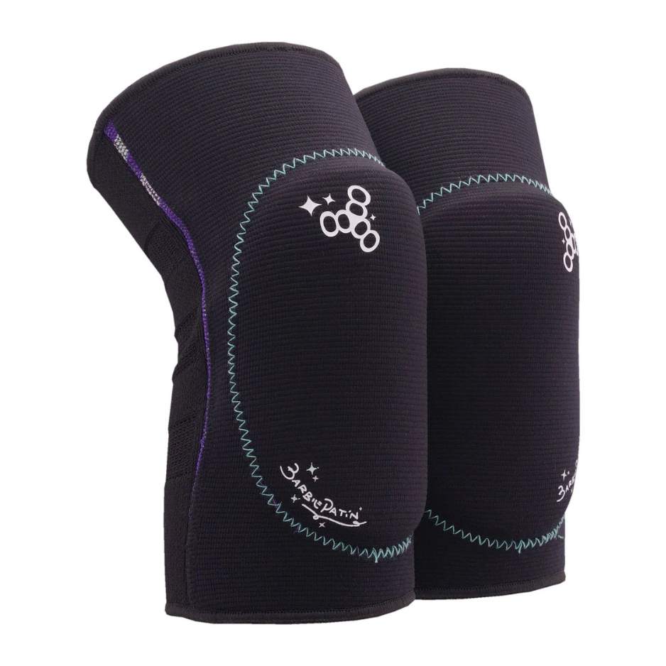 Triple 8 Reversible Soft Elbow Pads Barbie Patin Signature Edition Black - Lucky Skates 