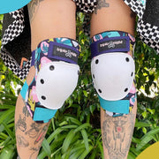 Triple 8 Tri Pack Saver Series Floral Knee Pads - Lucky Skates
