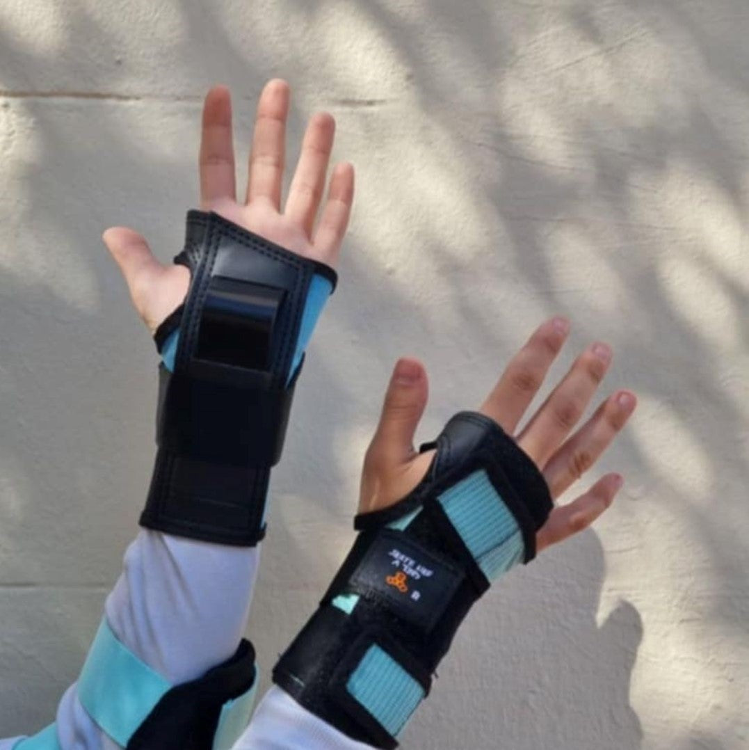 Triple 8 Saver Series Skate Like A Girl Wrist Guards - Lucky Skates