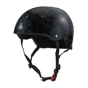 Triple 8 Certified Sweatsaver Certified Skate Helmet Black Glitter - Lucky Skates