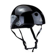Triple 8 Certified Sweatsaver Skate Helmet Keegan Palmer Black Gloss - Lucky Skates