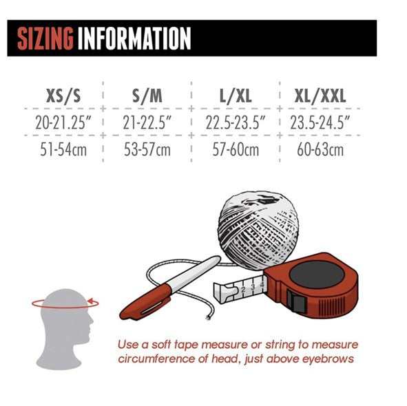 Triple 8 Certified Sweatsaver Skate Helmet Size Chart - Lucky Skates