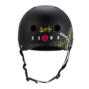 Triple 8 Certified Sweatsaver Skate Helmet Sky Brown - Lucky Skates
