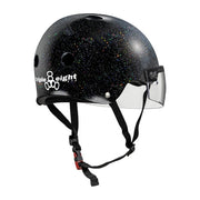 Triple 8 The Visor Skate Helmet Black Glitter - Lucky Skates