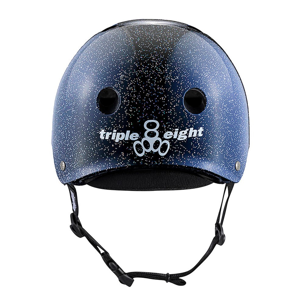 Triple 8 Deep Cover Black Glitter Helmet