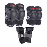 grey camo knee pads elboe pads and wrist guards 