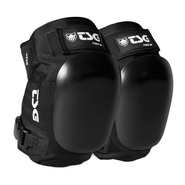 TSG Force III Knee Pads Black - Lucky Skates