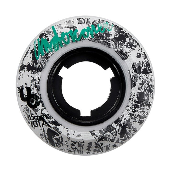 Undercover Anti-Rocker Grind Inline Wheels 45mm 102a 4 pack White - Lucky Skates