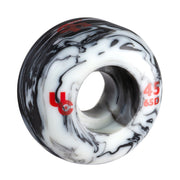 Undercover Anti-Rocker Aggressive  Inline Wheels Black White - 4 Pack -   Lucky Skates