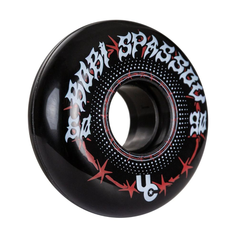 Undercover Bobi Spassov Aggressive Inline Skate Wheels 60mm 90A Black Red White - Lucky Skates 