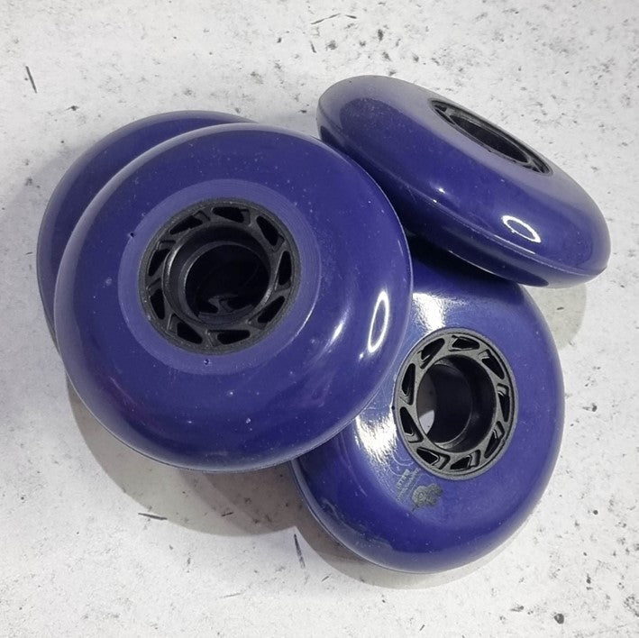 Undercover Bullet Violet Inline Skate Wheel 80mm 86A - 4 Pack - Lucky Skates
