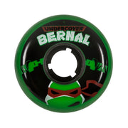 Undercover Carlos Bernal TV Line Aggressive Inline Wheels Ninja Turtle Green - Lucky Skates