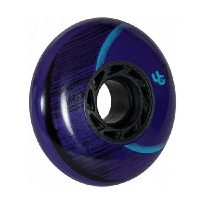 Undercover Cosmic Eclipse Aggressive  Bullet Inline Wheels Blue 72mm 86A - Lucky Skates